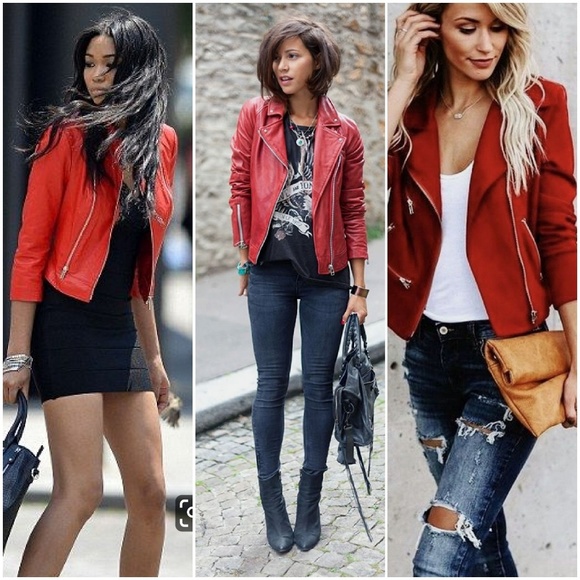 Jou Jou Jackets & Blazers - Jou jou faux leather jacket